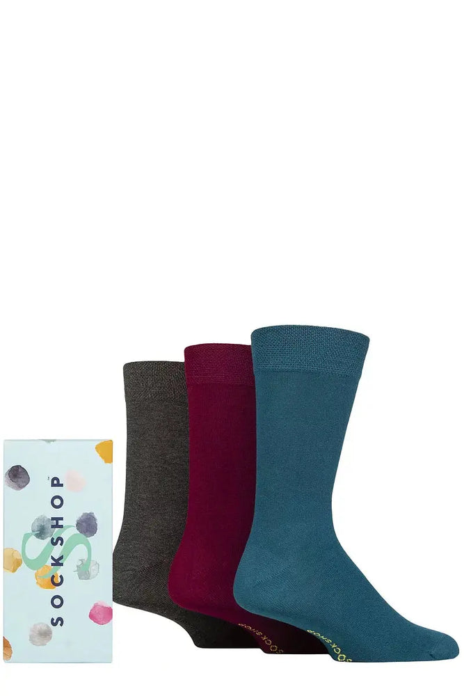 Bamboo Bright Gift Boxed Socks Wake Me Up When September Ends LazyPanda