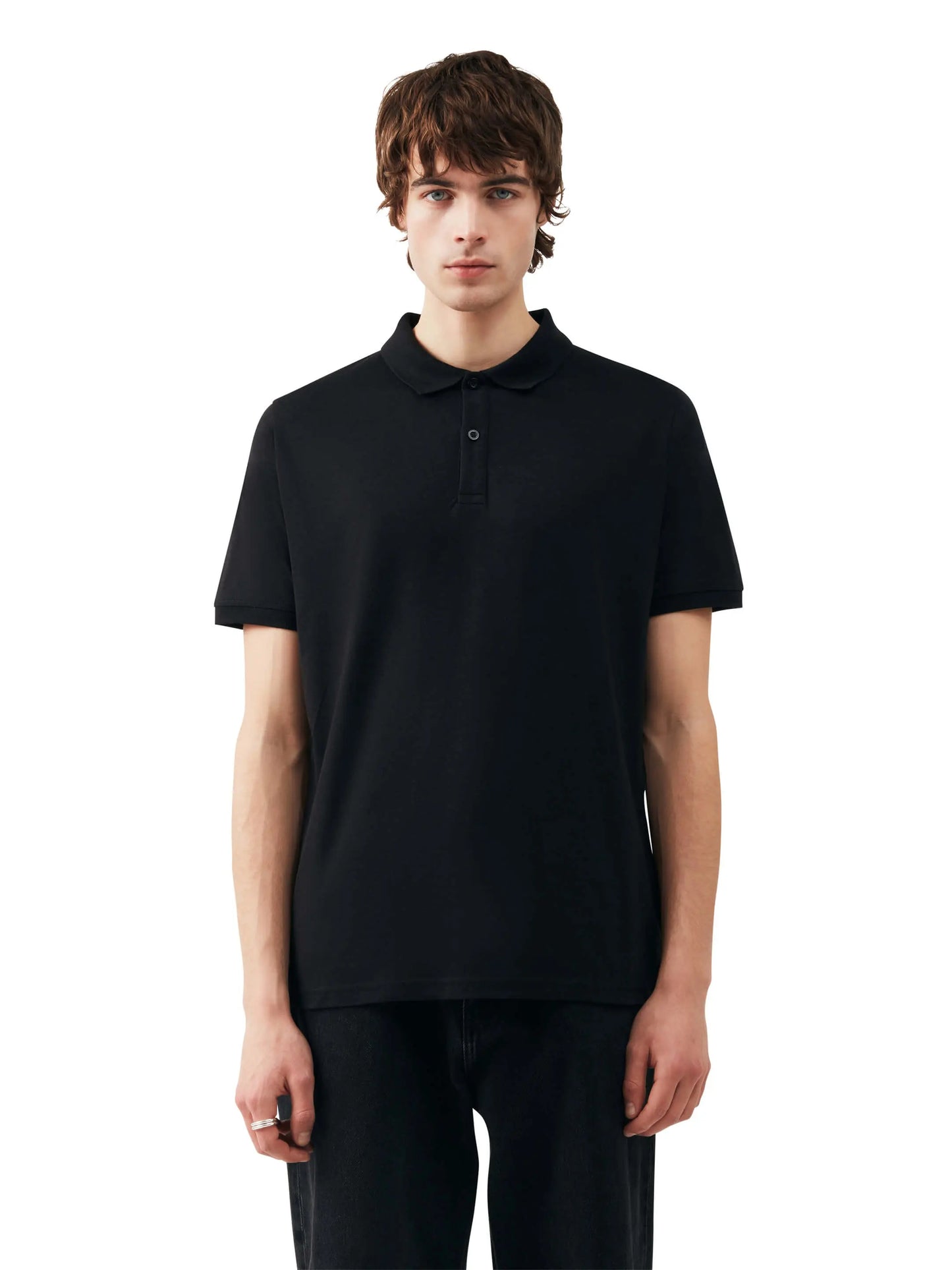 Bamboo Jersey Polo Shirt: Mens Earth Wardrobe
