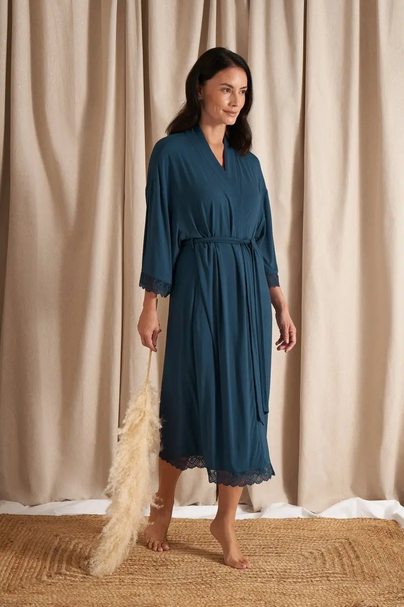 Green Dressing Gowns & Robes for Comfortable, Stylish Loungewear | Myza Green Dressing Gowns & Robes for Comfortable, Stylish Loungewear | Myza
