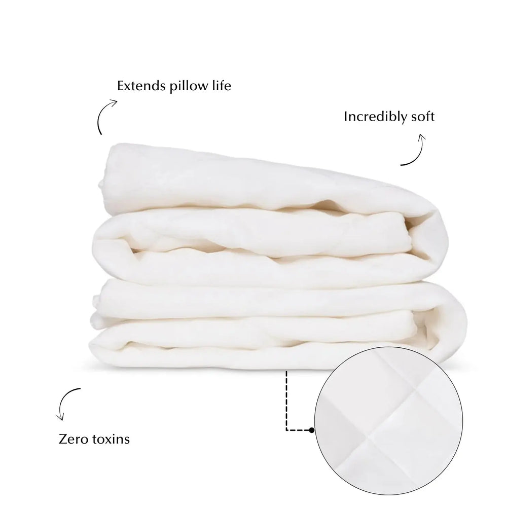 Bamboo Pillow Protectors (Eucalyptus & Bamboo) Ethical Bedding™