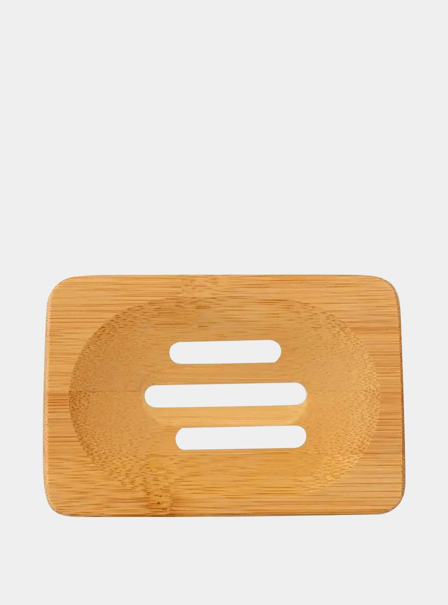 Bamboo Rectangle Soap Dish Eco Bath London