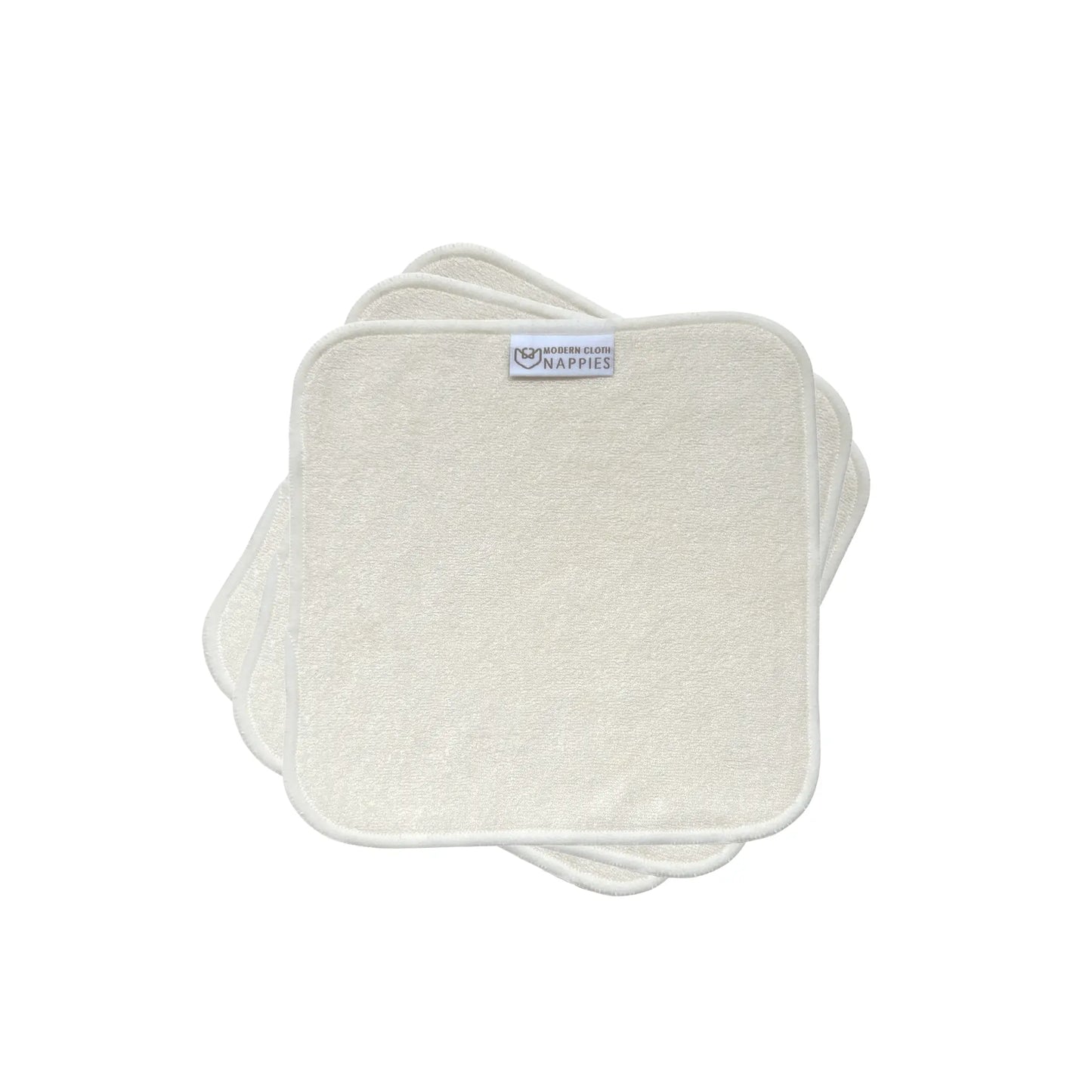 Bamboo Reusable Wipes - Pack of 5 Modern Cloth Nappies