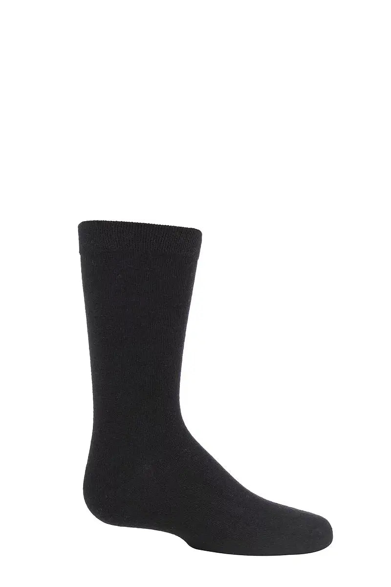Bamboo Socks with Comfort Cuff and Smooth Toe Seams Black LazyPanda