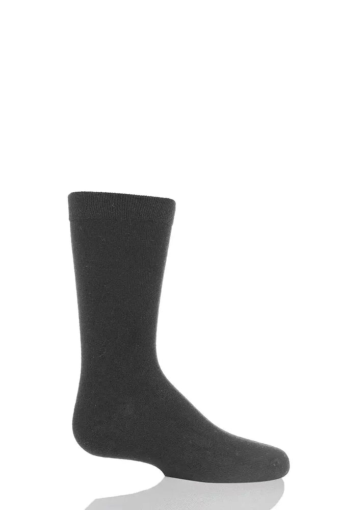 Bamboo Socks with Comfort Cuff and Smooth Toe Seams Grey LazyPanda