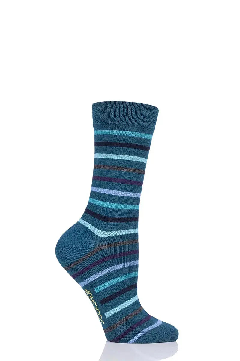 Bamboo Socks with Smooth Toe Seams Green Is The Colour LazyPanda