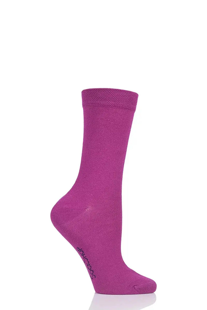 Bamboo Socks with Smooth Toe Seams Kiss From A Rose LazyPanda