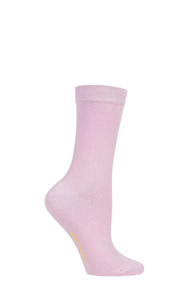 Bamboo Socks with Smooth Toe Seams Pretty In Pink LazyPanda