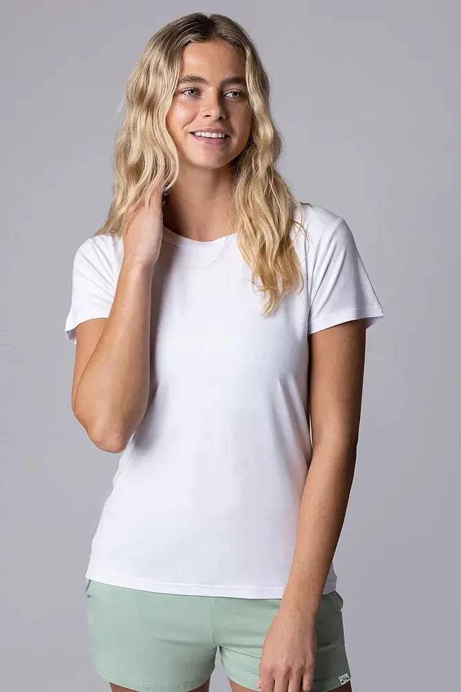 Bamboo Women's Loungewear T-Shirt LazyPanda