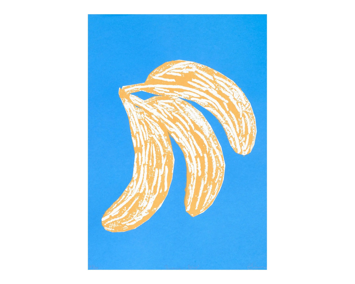 Banane Print  | Split Blue Stoff Studios