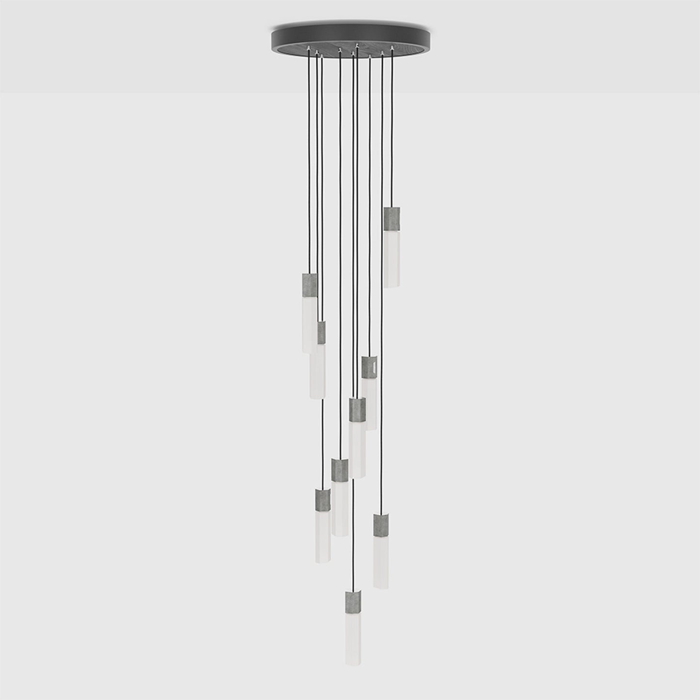 Basalt Nine Pendant in Stainless Steel Tala