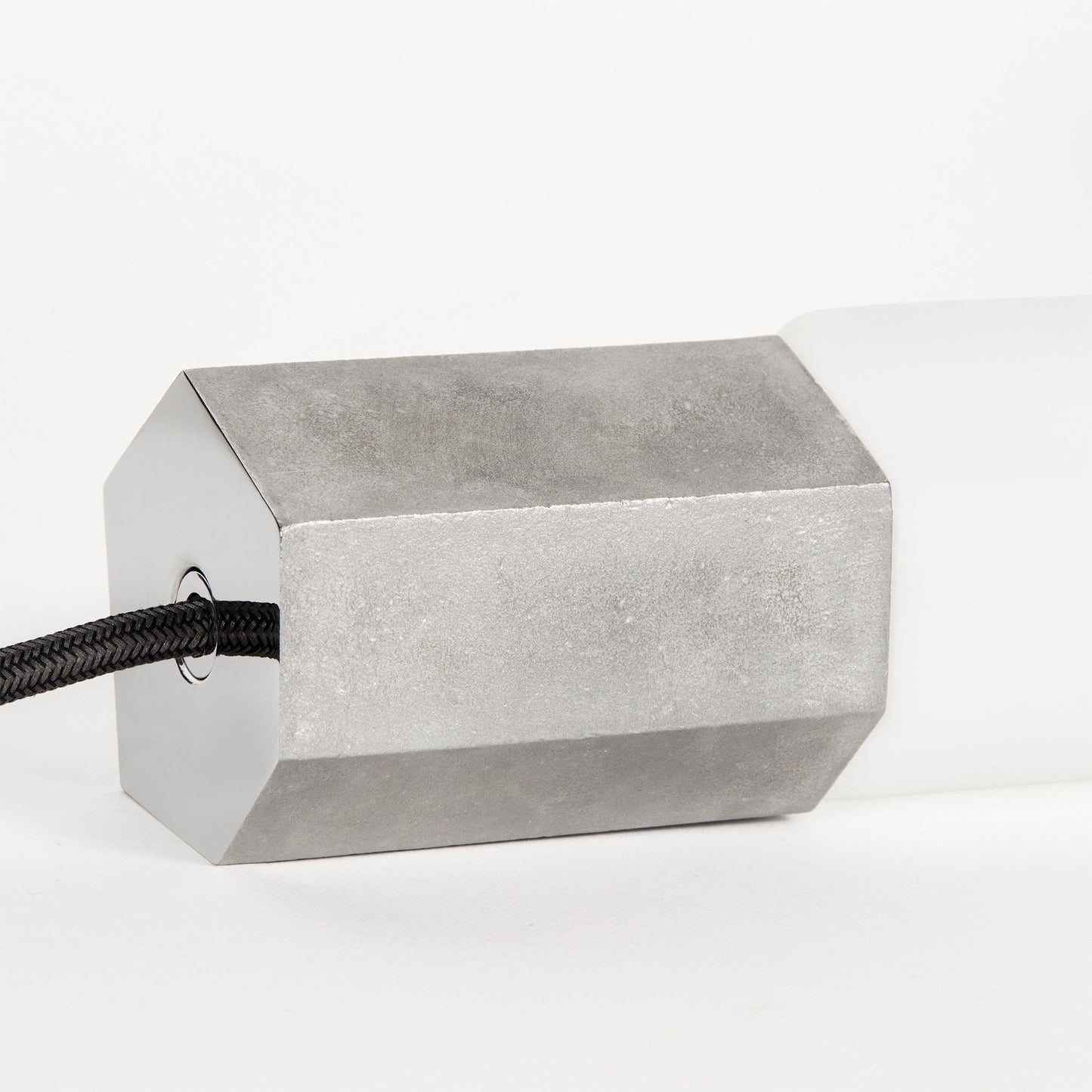 Basalt Single Pendant in Stainless Steel Tala