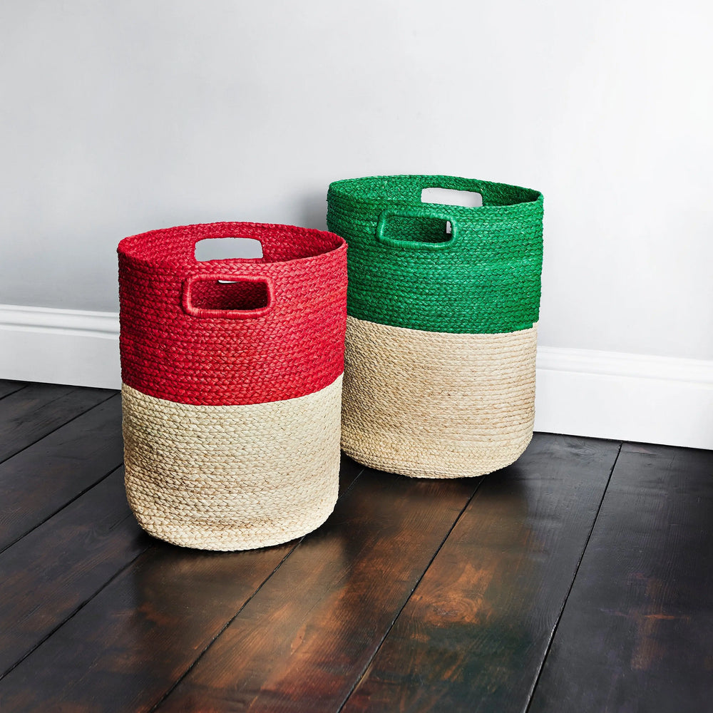 Basket Duo - Red & Green Ladina Yoga