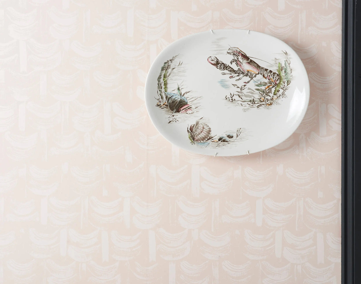 Basket Wallpaper | Plaster Pink Stoff Studios