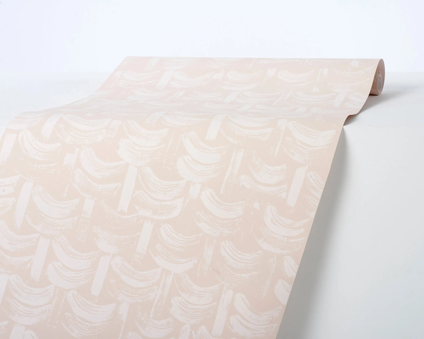 Basket Wallpaper | Plaster Pink Stoff Studios