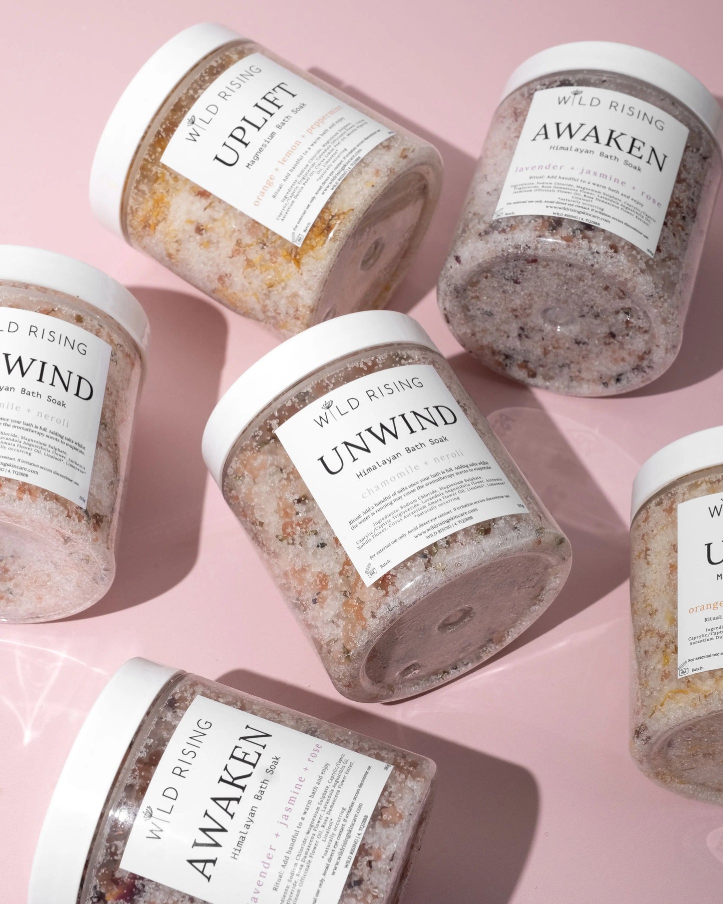 Bath Salt Trio Wild Rising Skincare
