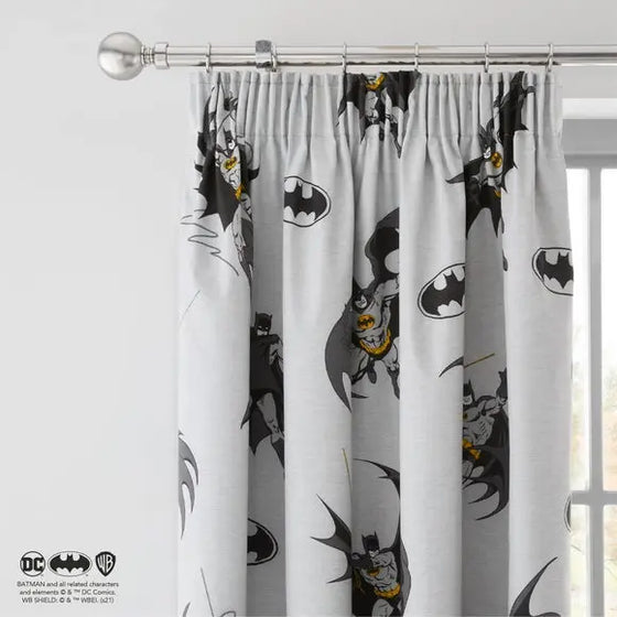 Batman Blackout Pencil Pleat Curtains Dunelm