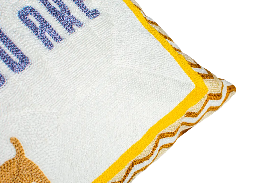 Be The Person Your Dog Thinks You Are Needlepoint Cushion The Pillow Drop