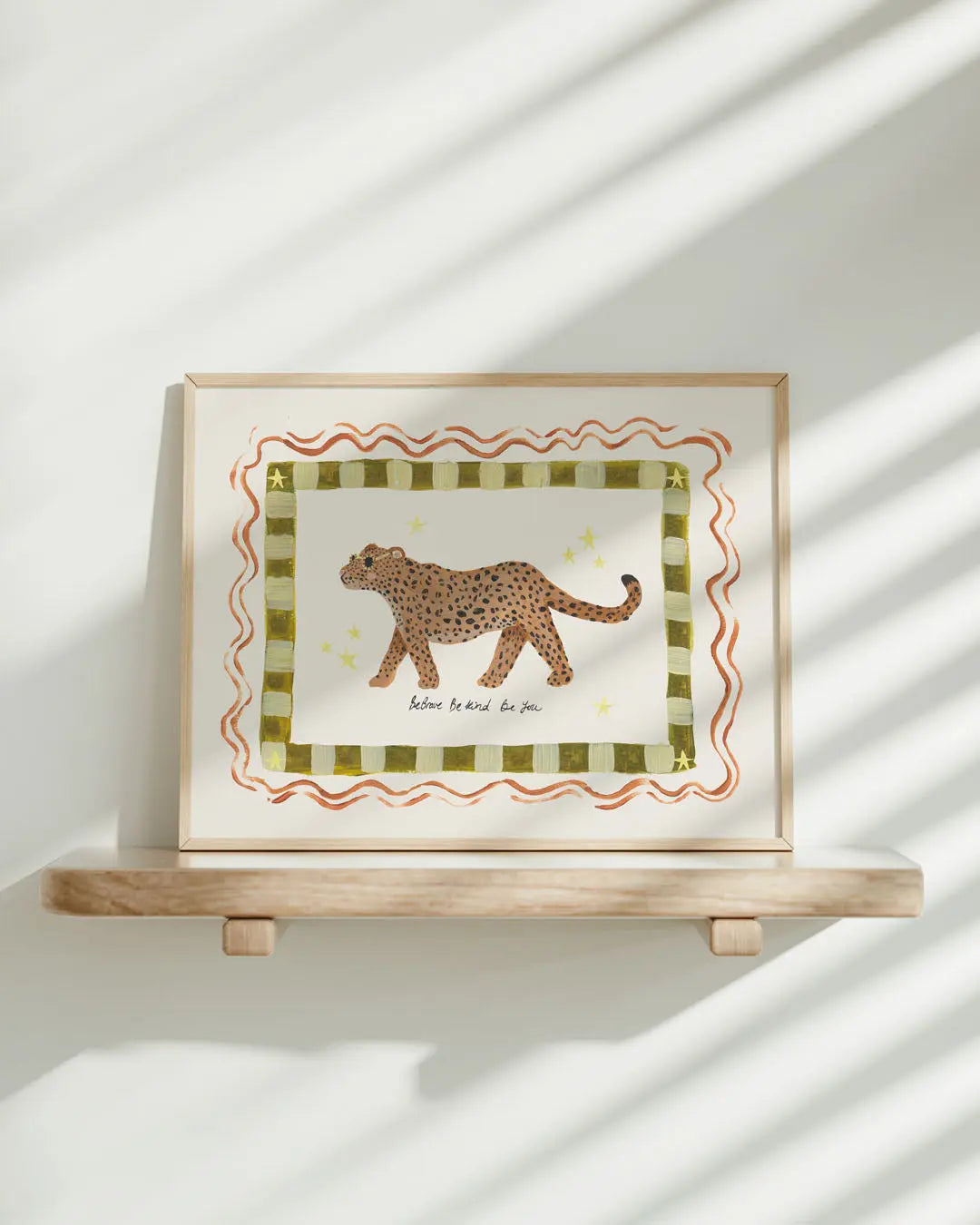 Be You - Jaguar Art Print Lion & The Pear