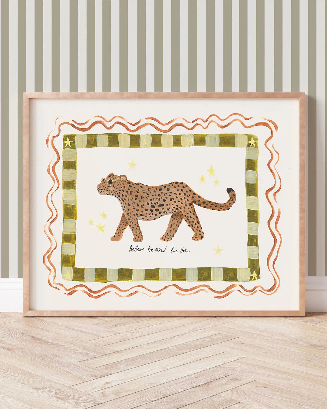 Be You - Jaguar Art Print Lion & The Pear