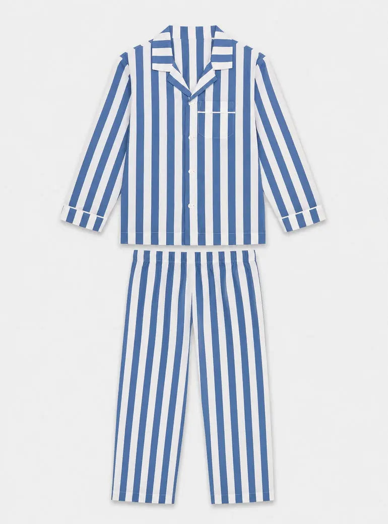 Beach Stripe Boys Pyjama Trouser Set Woodstock Laundry
