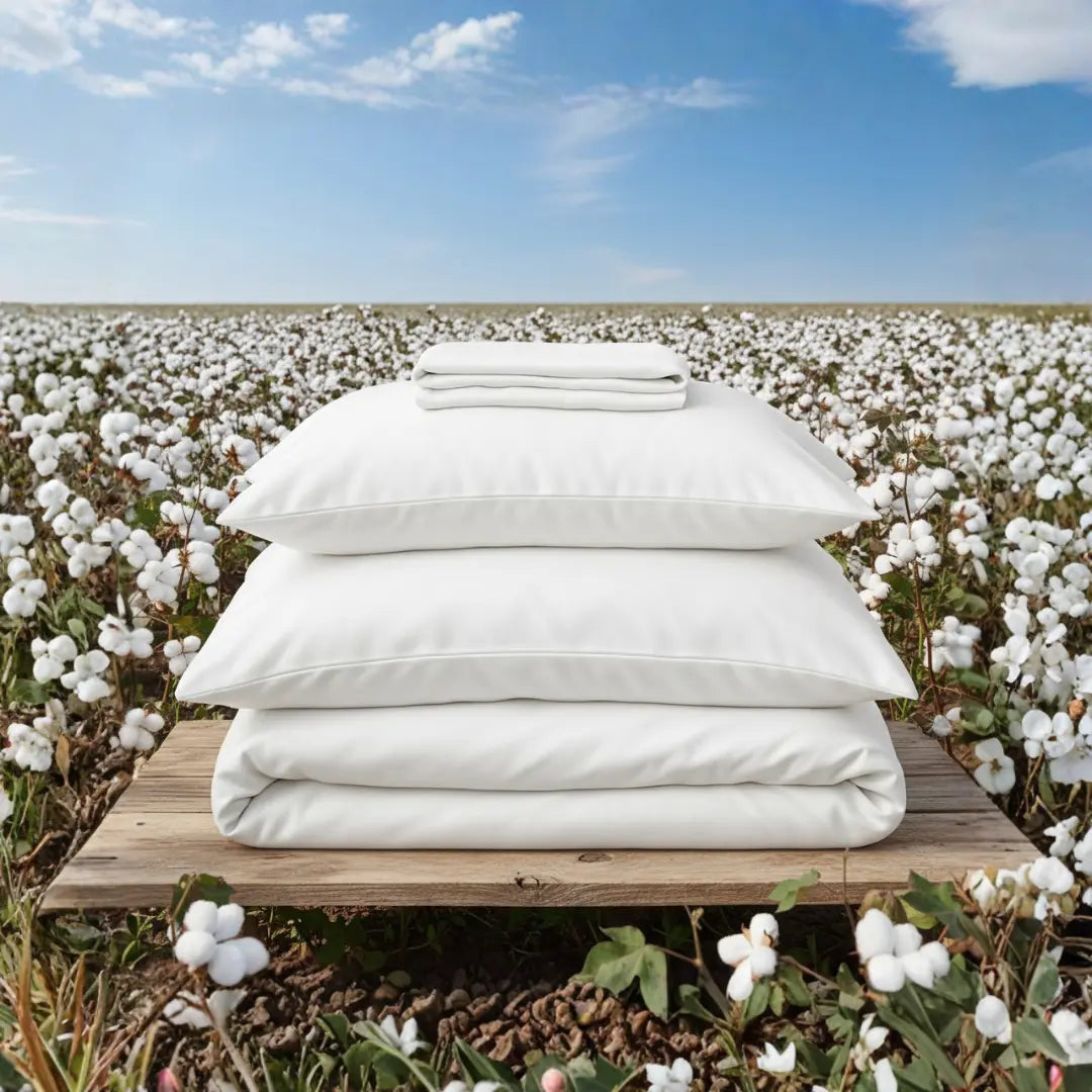 Bed Sheet Set (Organic Cotton Percale) Ethical Bedding™