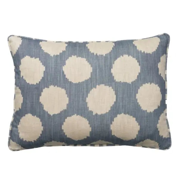 Beehive Denim, Sustainable Feather, Cushion Eco-conscious & Cotton & Cotton Blend & Linen & Linen Blend Floral & Geometric Andrew Martin