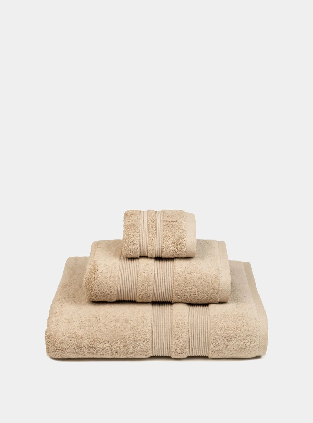 Beige Elegance Bath Towels Torres Novas UK