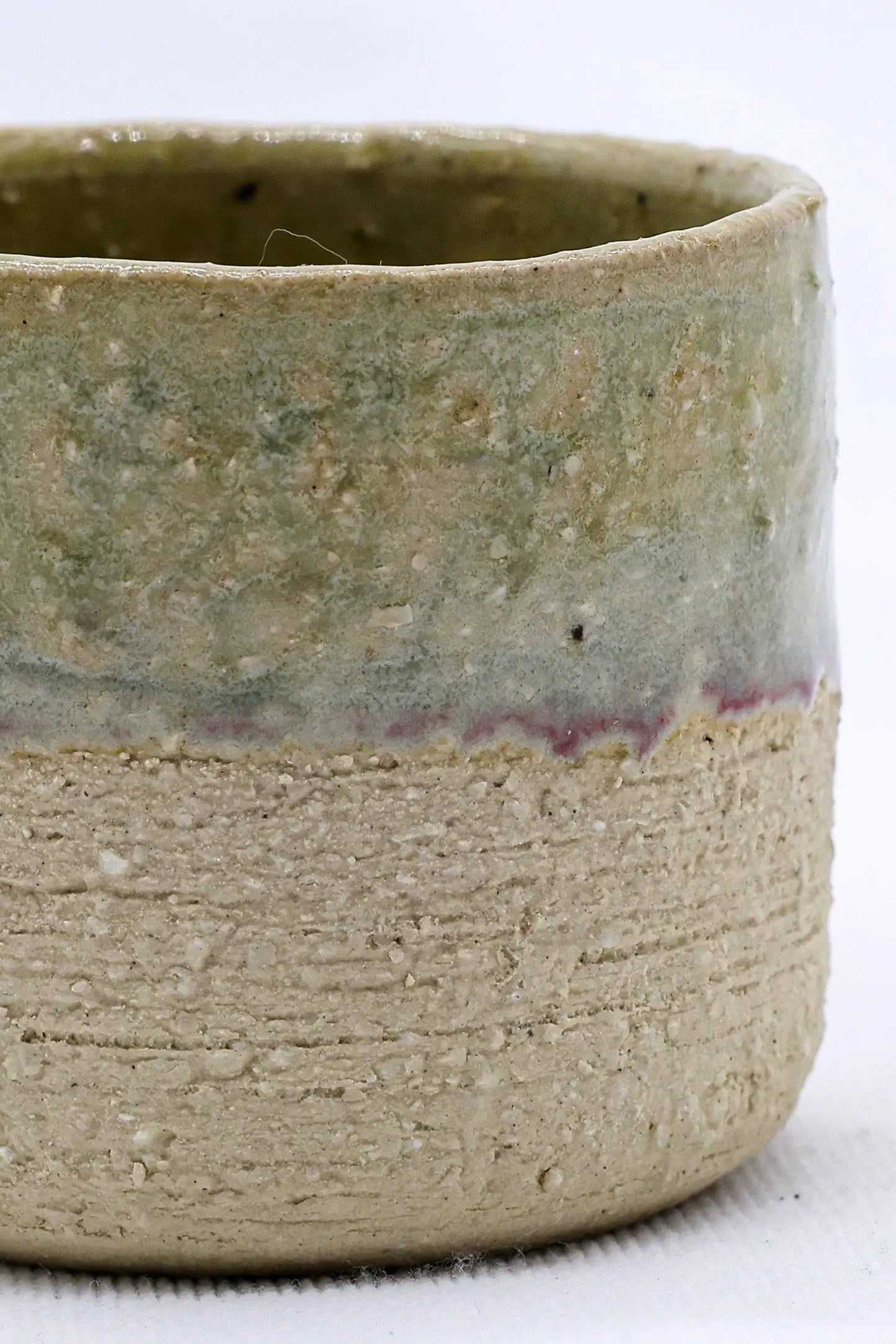 Beige Picollo Handmade Ceramic Milled Stoneware Espresso Mug Ribera Handmade Ceramics