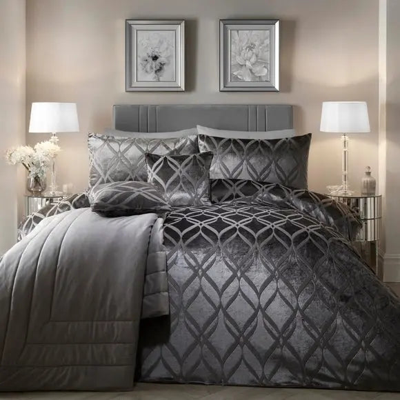 Belfort Duvet Cover and Pillowcase Set Dunelm