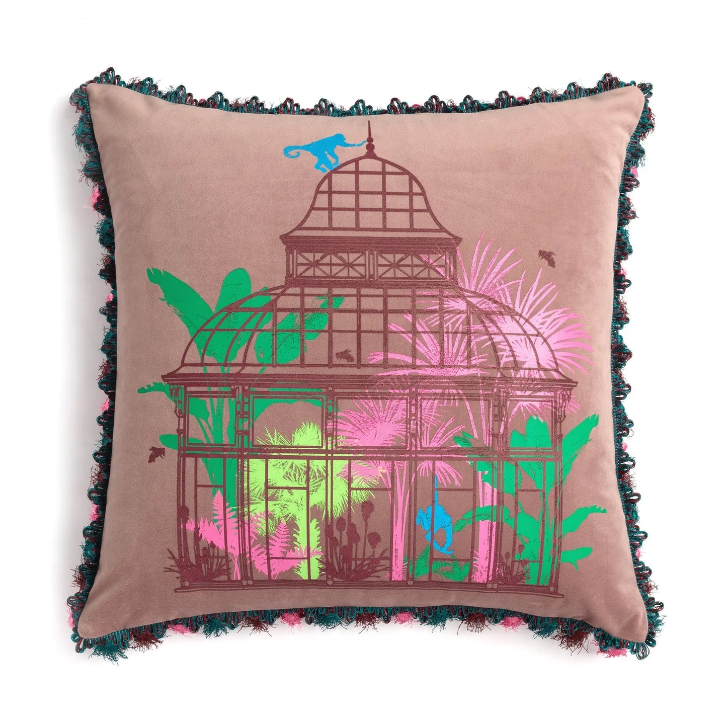 Belvedere Velvet Cushion Bivain