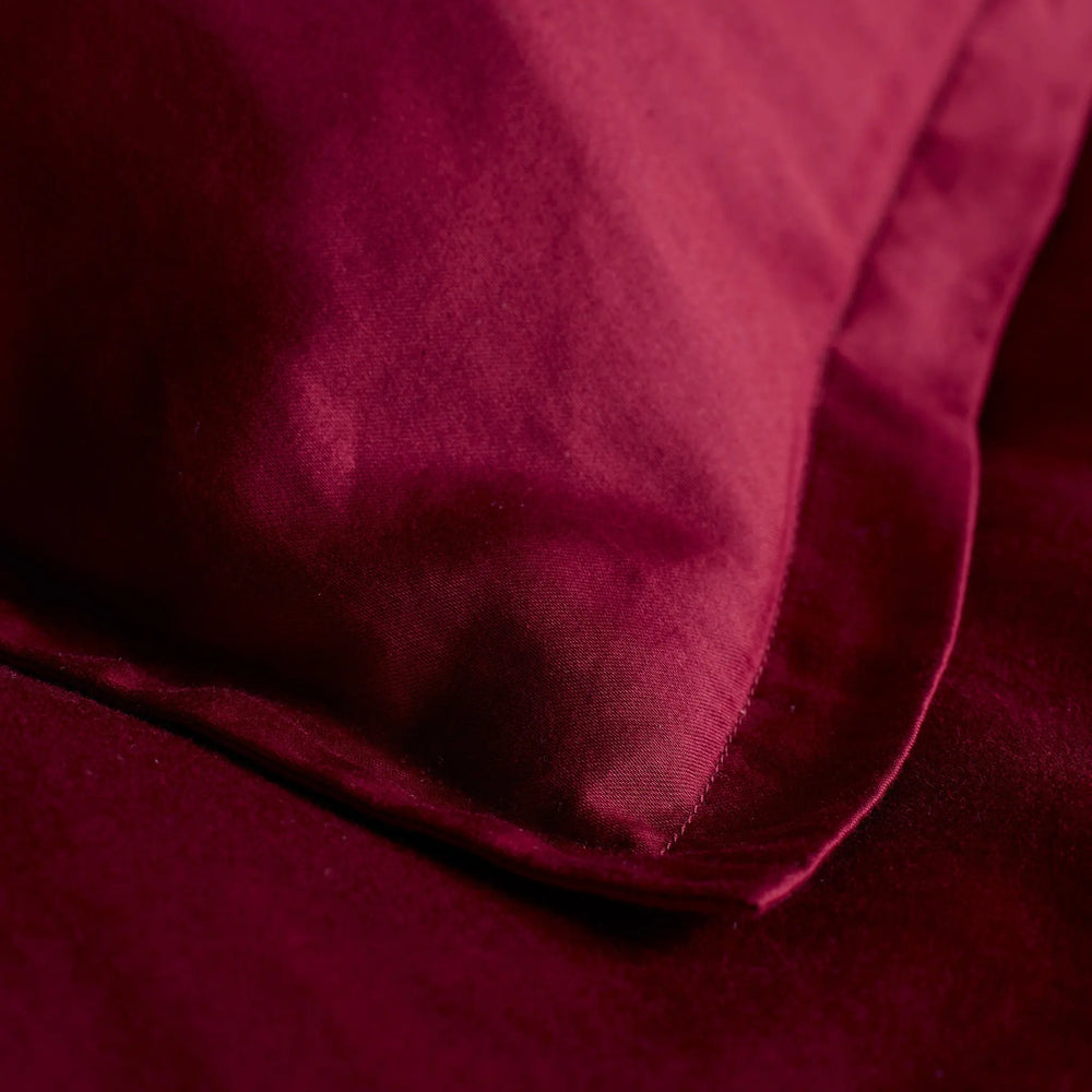 Berry Super Soft 100% Cotton Fitted Sheet The Secret Linen Store