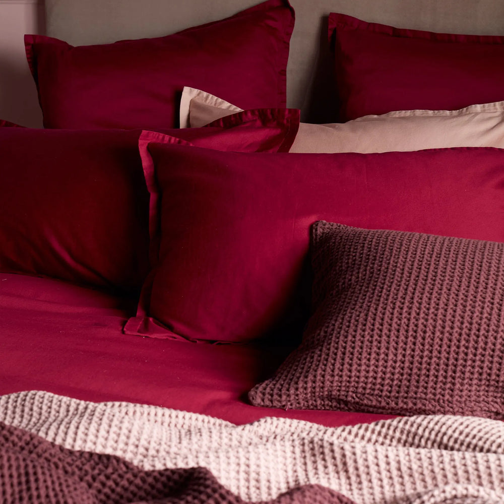 Berry Super Soft 100% Cotton Pillowcase The Secret Linen Store