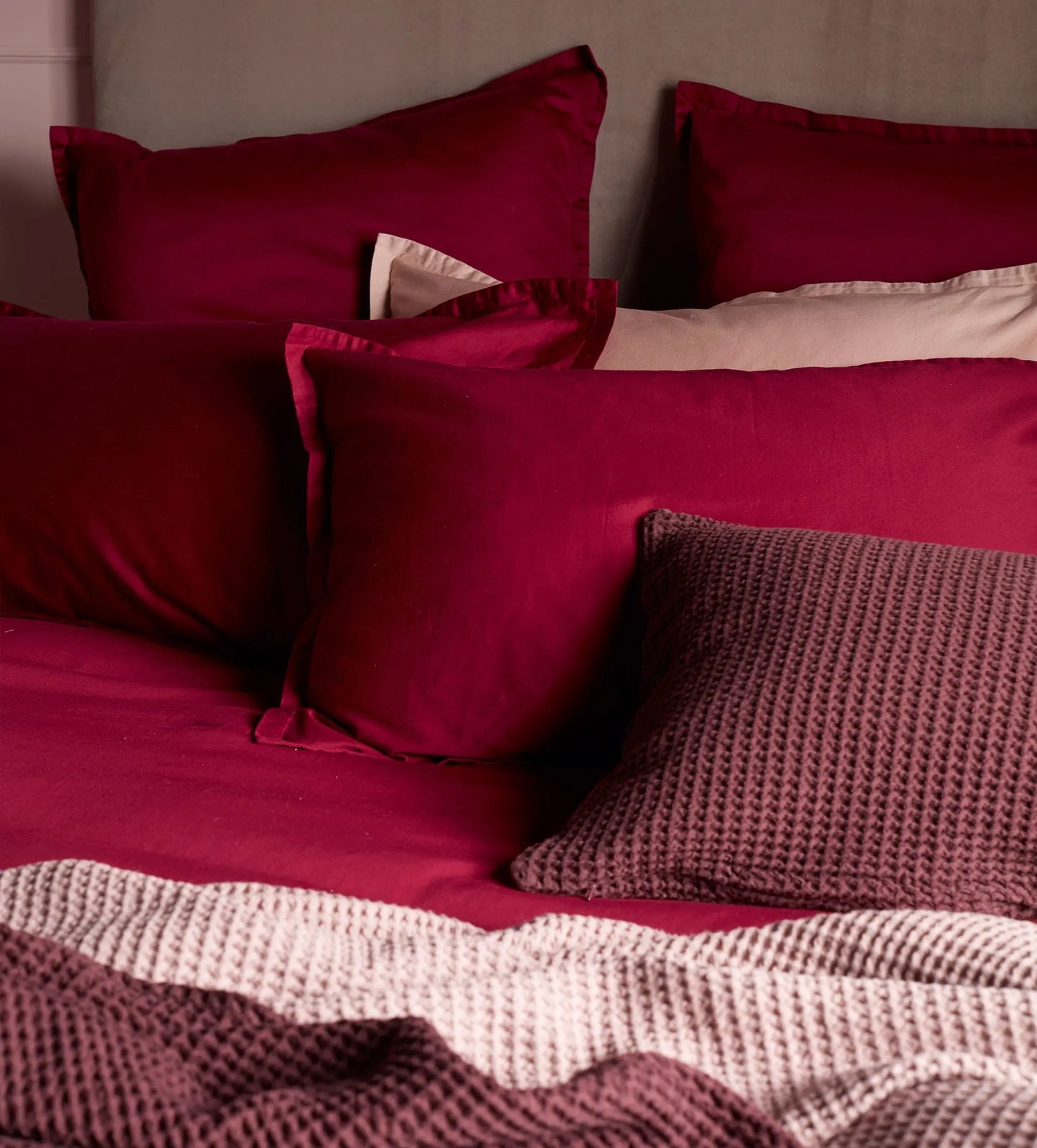 Berry Super Soft 100% Cotton Pillowcase The Secret Linen Store