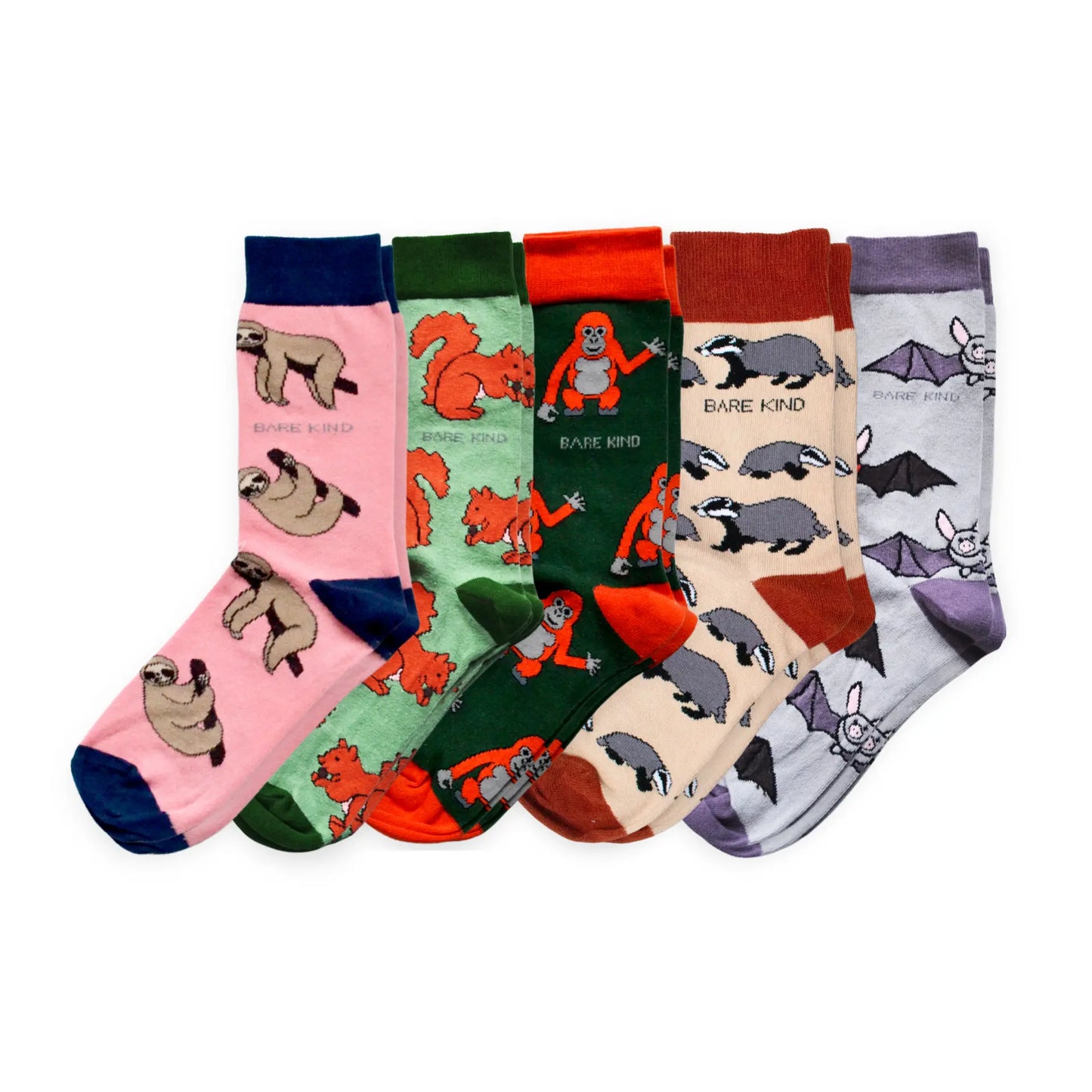 Bestsellers 5 Pack Bamboo Sock Set Bare Kind