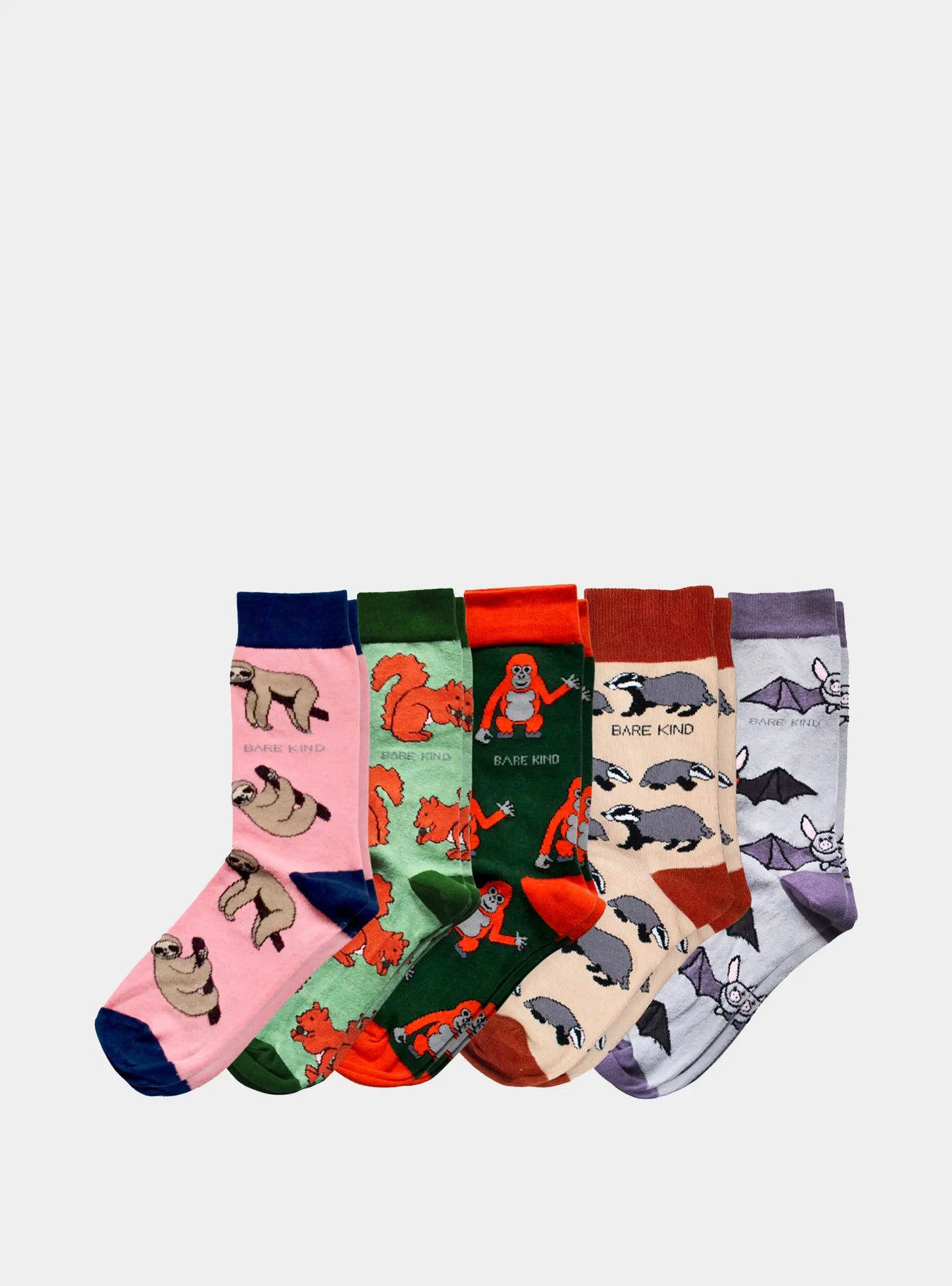 Bestsellers 5 Pack Bamboo Sock Set Bare Kind