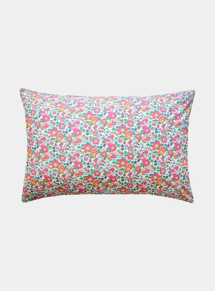 Betsy Deep Pink Liberty Pillowcase Coco & Wolf