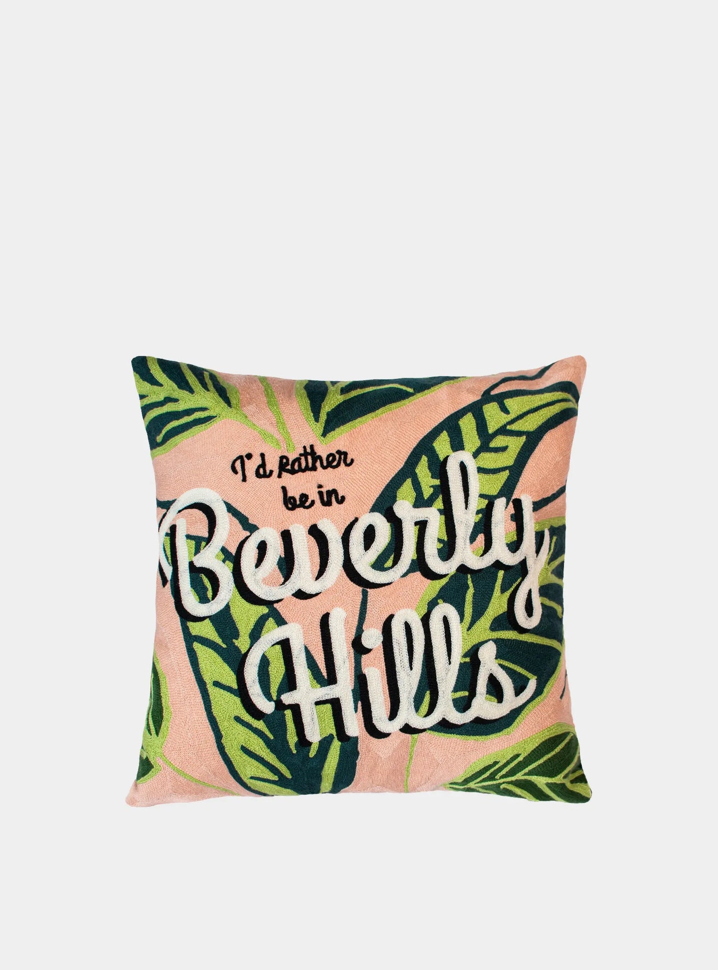 Beverly Hills Needlepoint Cushion The Pillow Drop