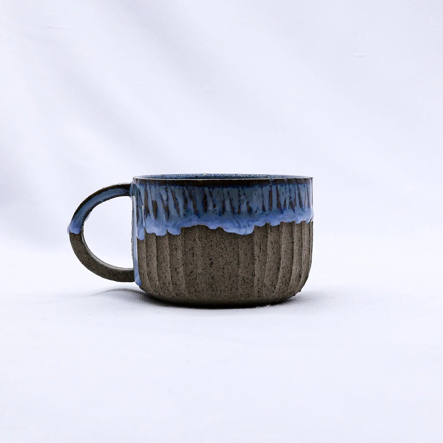 Bianca Arte Handmade Ceramic Smoked Grey Stoneware Mug Ribera Handmade Ceramics