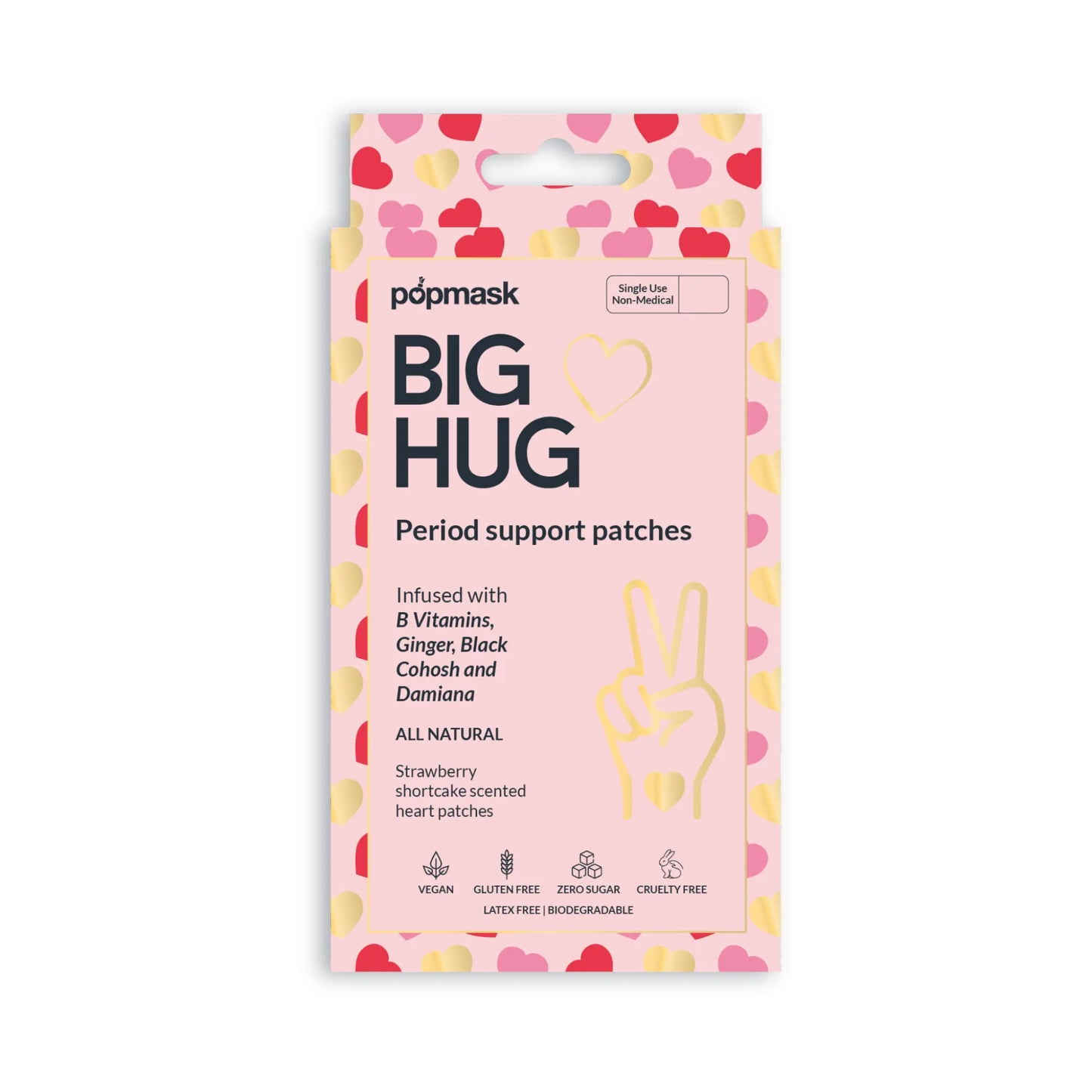 Big Hug Period Support Vitamin Patches Popmask