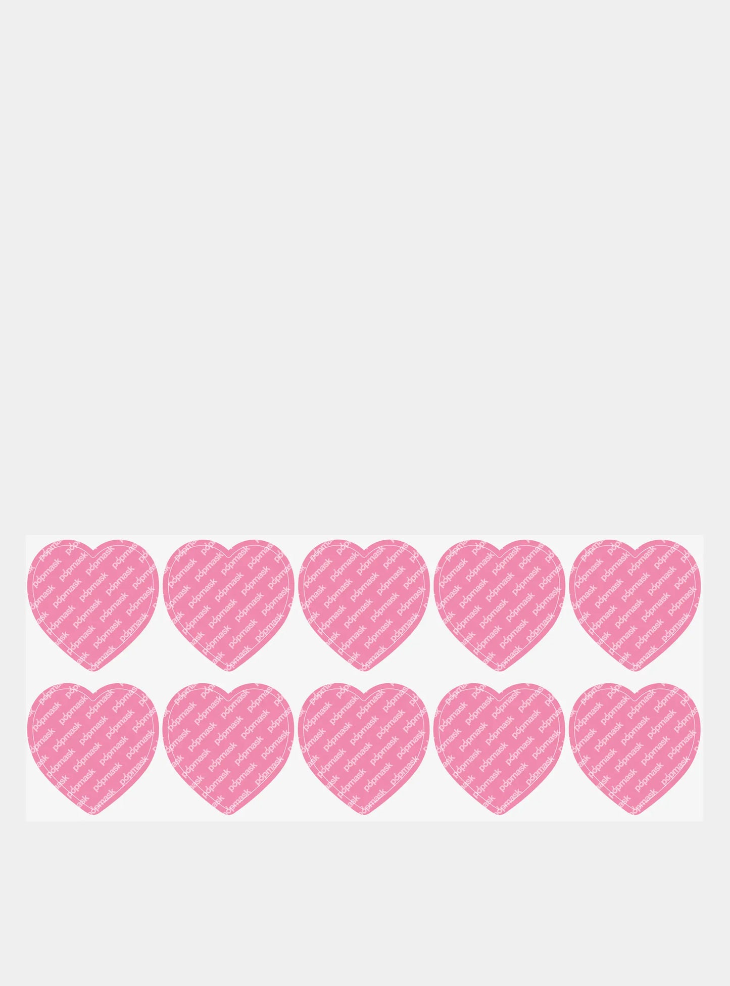 Big Hug Vitamin Period Support Topical Patches – 10 Pack, Heart-Shaped, Strawberry Scented – Enriched With B Vitamins, Ginger, Black Cohosh & Damiana for Menstrual Relief Popmask