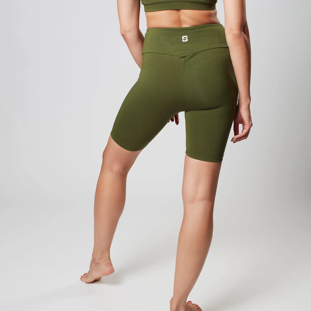 Biker Shorts - Earth Khaki Sōma Sportswear