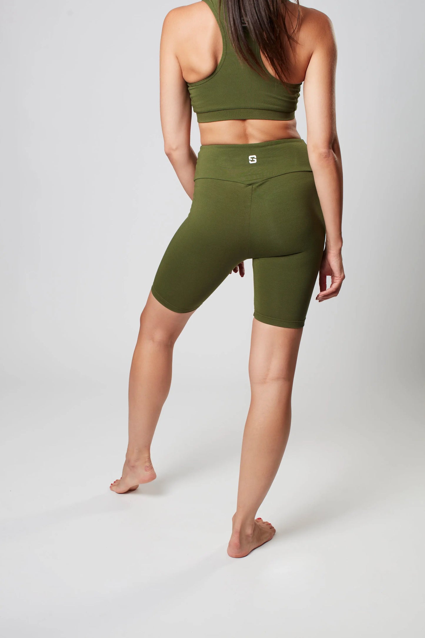 Biker Shorts - Earth Khaki Sōma Sportswear