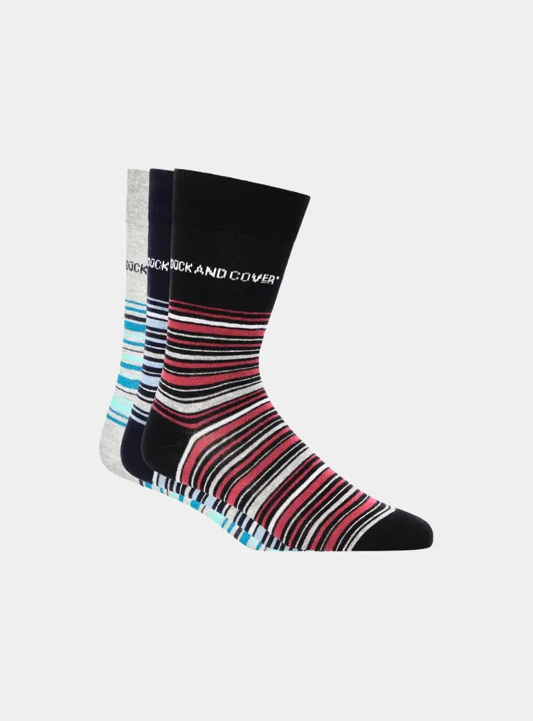 Bilkons Socks 3pk Assorted Duck and Cover