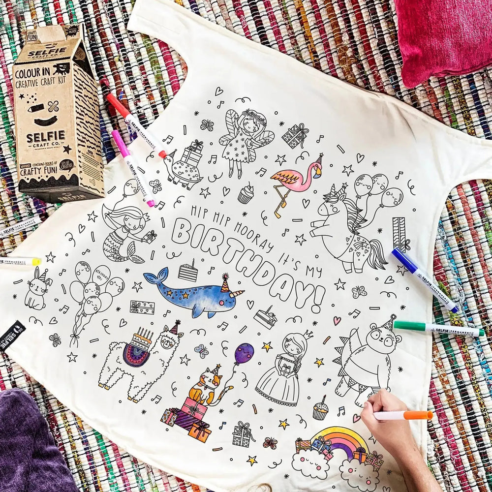 Birthday Girl Colour in Cape Selfie Craft Co