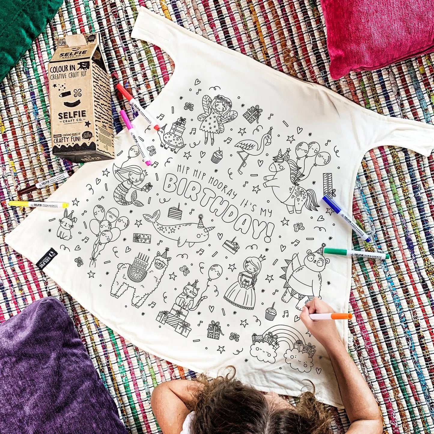 Birthday Girl Colour in Cape Selfie Craft Co