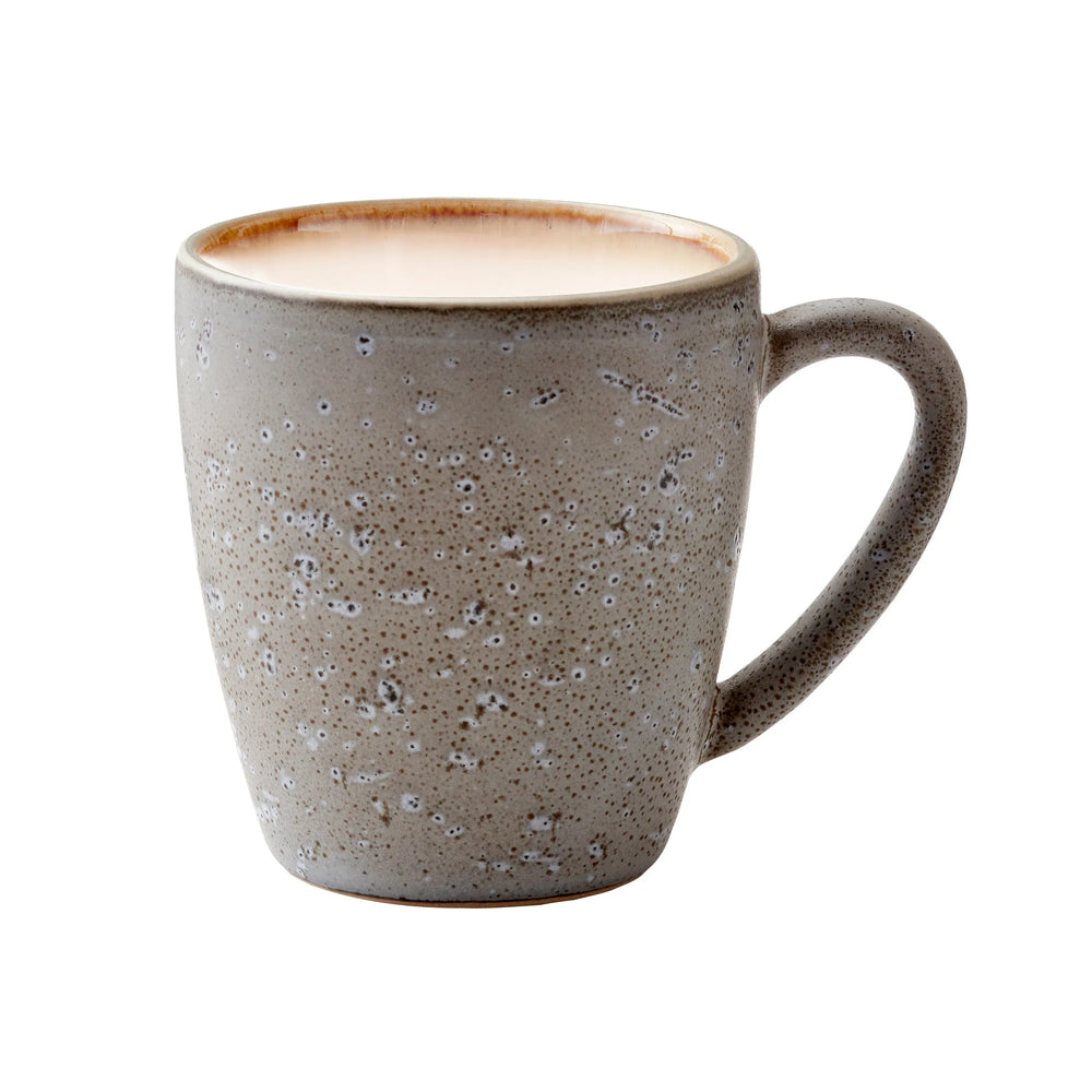 Bitz Bitz Mug 19 Cl Grey Grey-Cream White Bitz