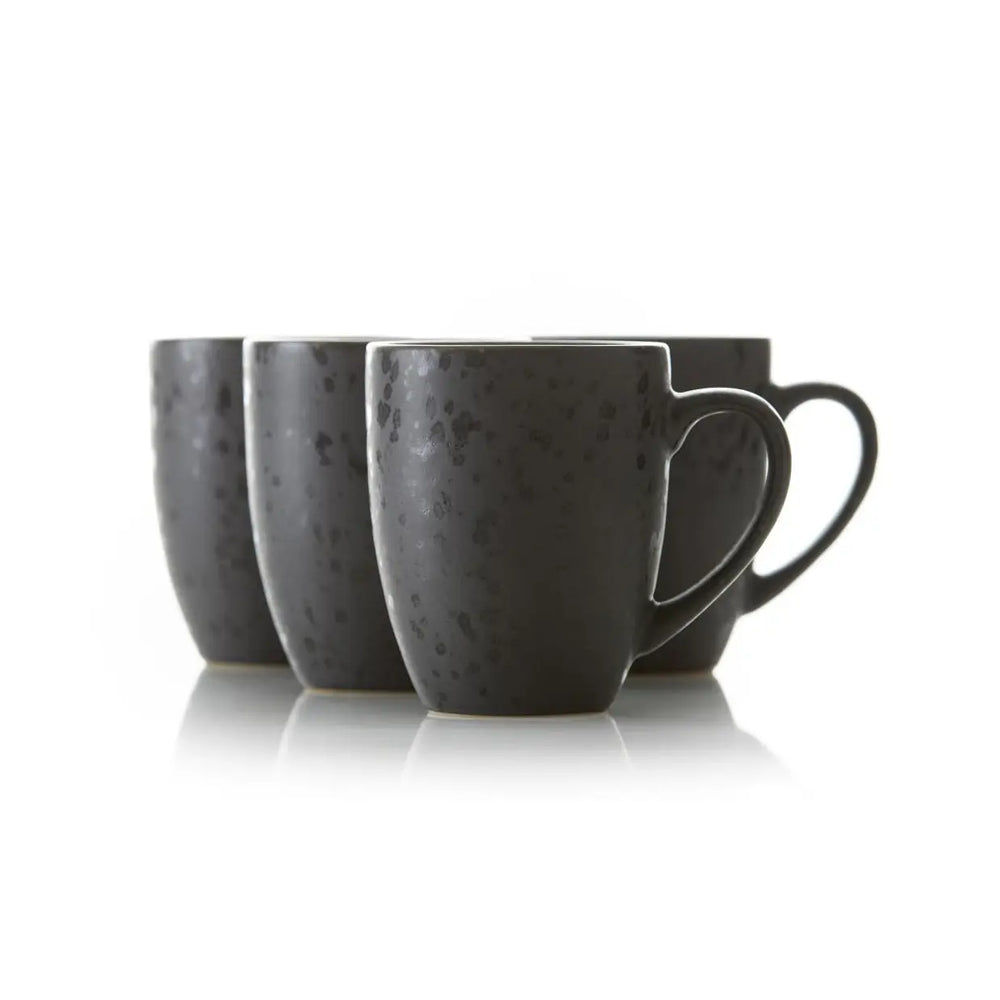 Bitz Bitz Mug Black 4-Pack Set 1 Bitz