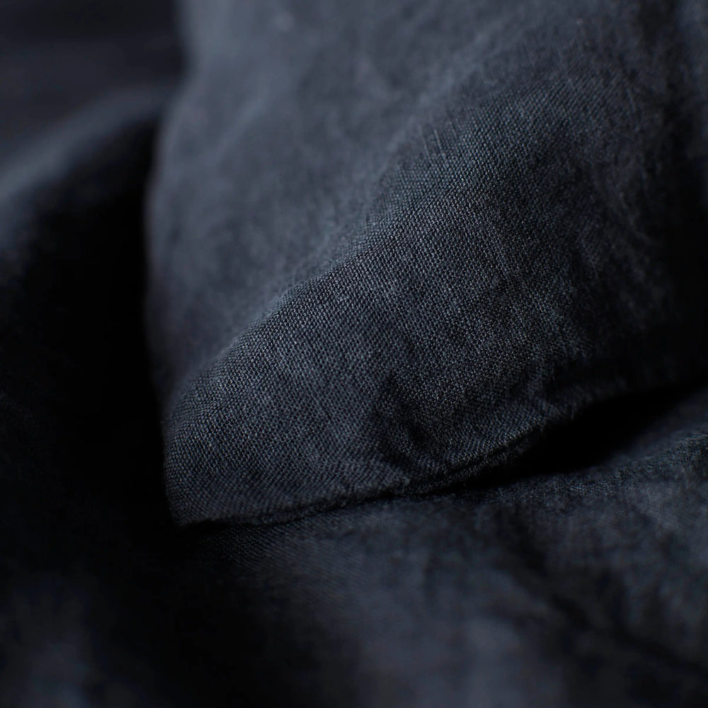 Black 100% Linen Duvet Cover The Secret Linen Store