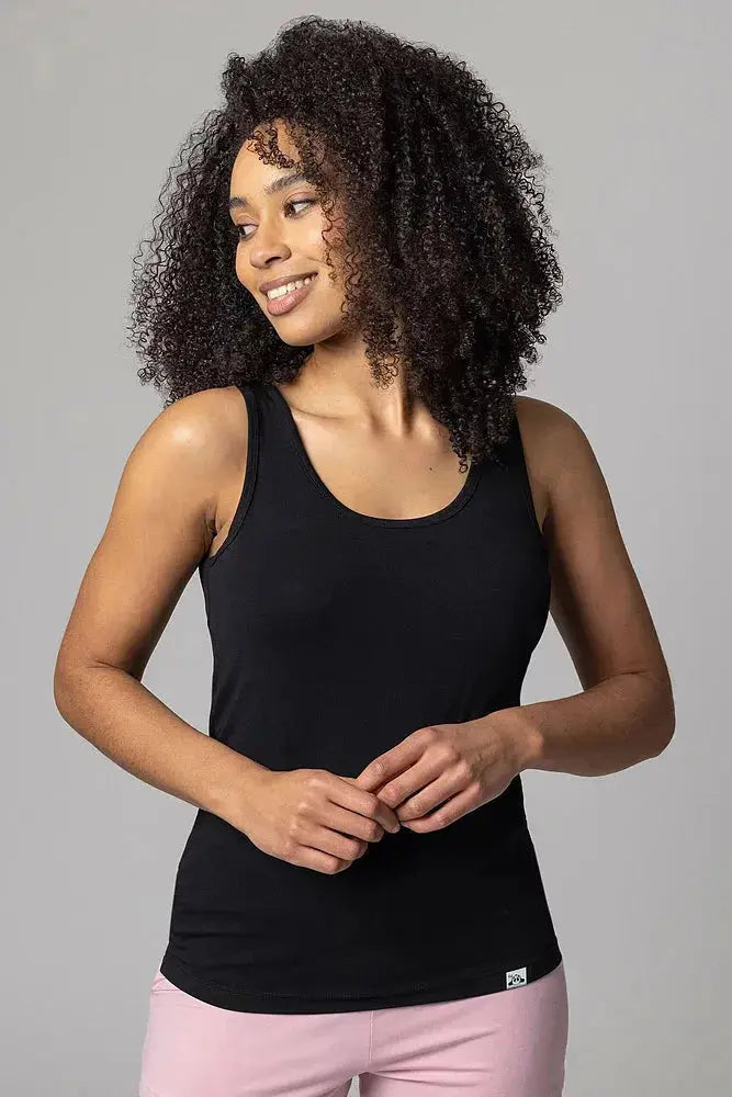 Bamboo Women's Loungewear Vest Top LazyPanda