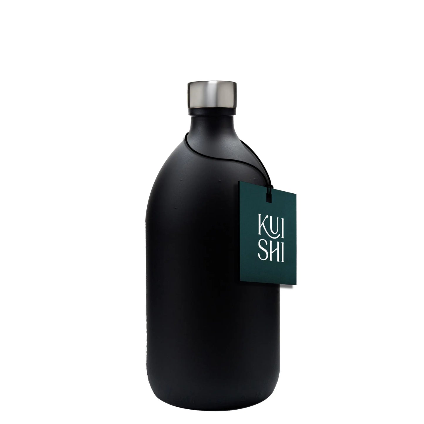 Black Glass Storage Bottle and Cap Kuishi